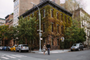 West Village, Chelsea, Manhattan Engagement Session, fall foliage, High Line, SoHo, Hudson Yards, Greenwich Village, Tribeca, Engagement Photography, Jenny Fu Studio, Editorial, Photojournalistic, Documentary, Wedding Photographer based in New York City, NYC Top Wedding Photographer