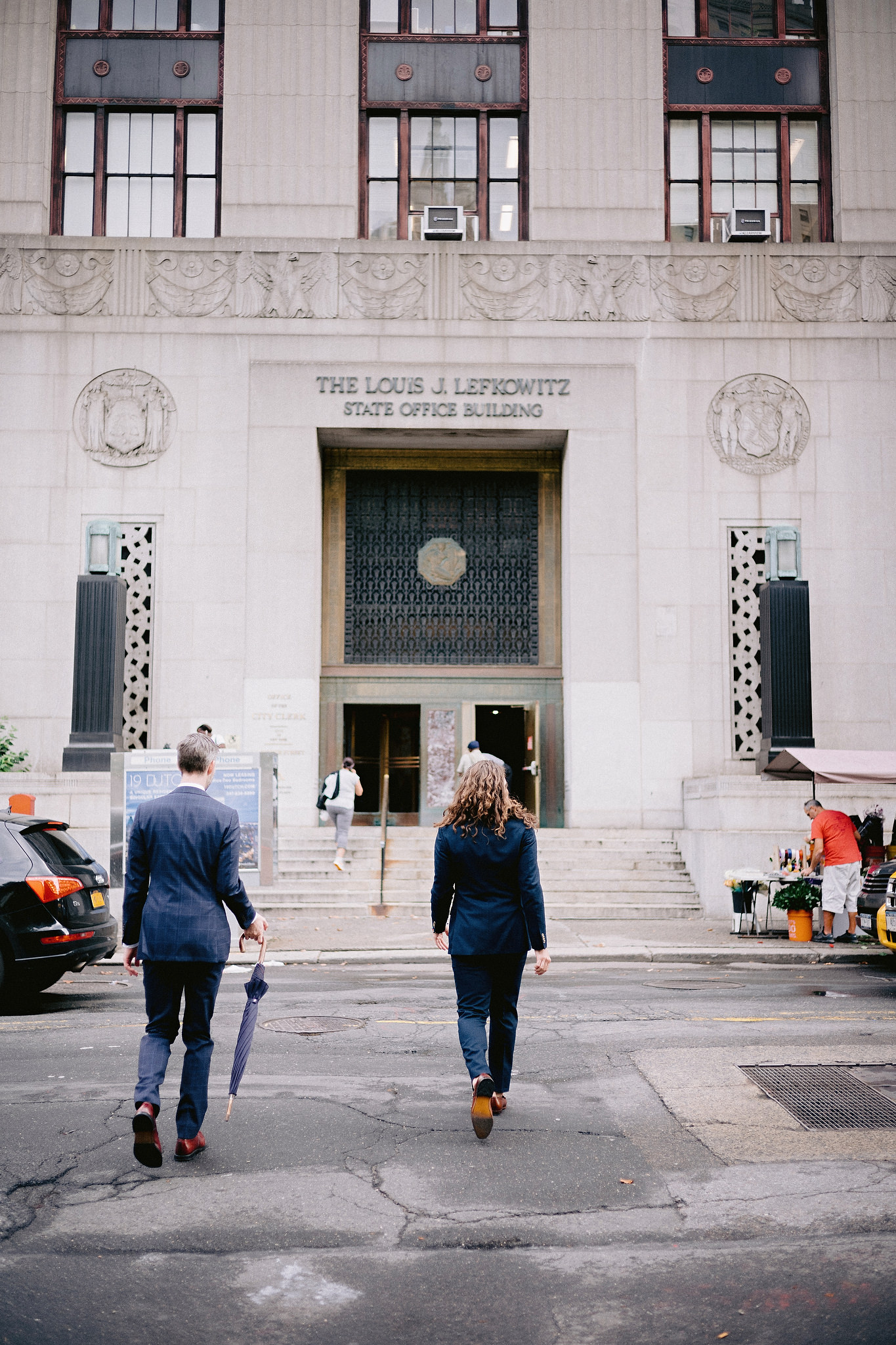 Same-sex City Hall wedding in New York City