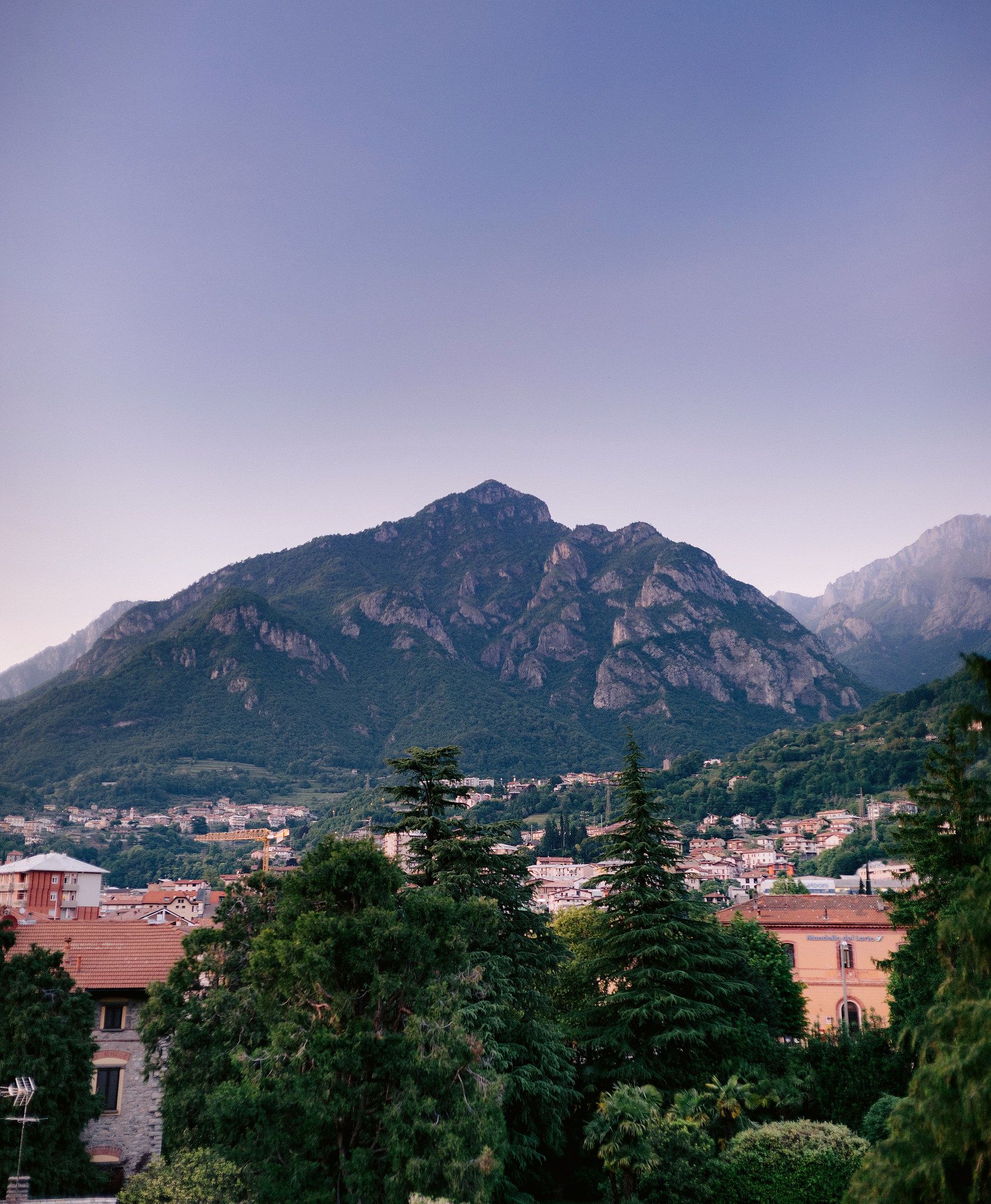 View of the mountains and towns at Lake Como. Wedding in Italy image by Jenny Fu Studio