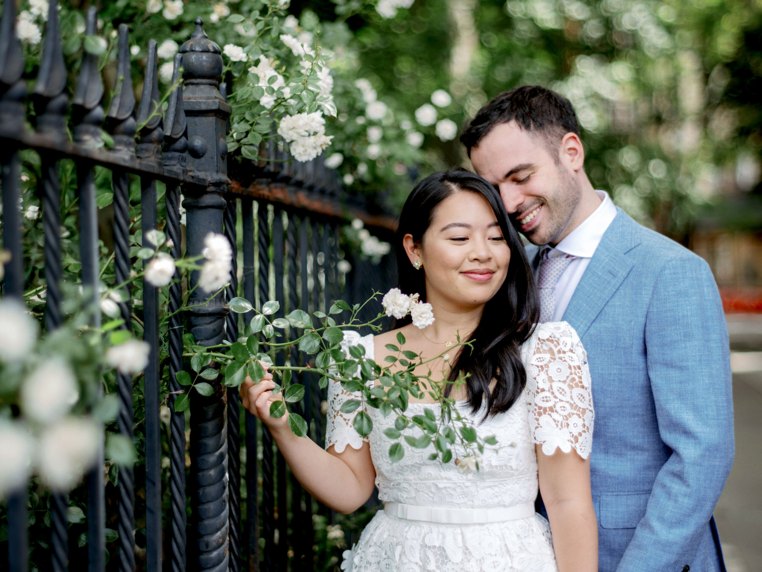 Engagement session in the streets of New York. Wedding photography add-ons image by Jenny Fu Studio