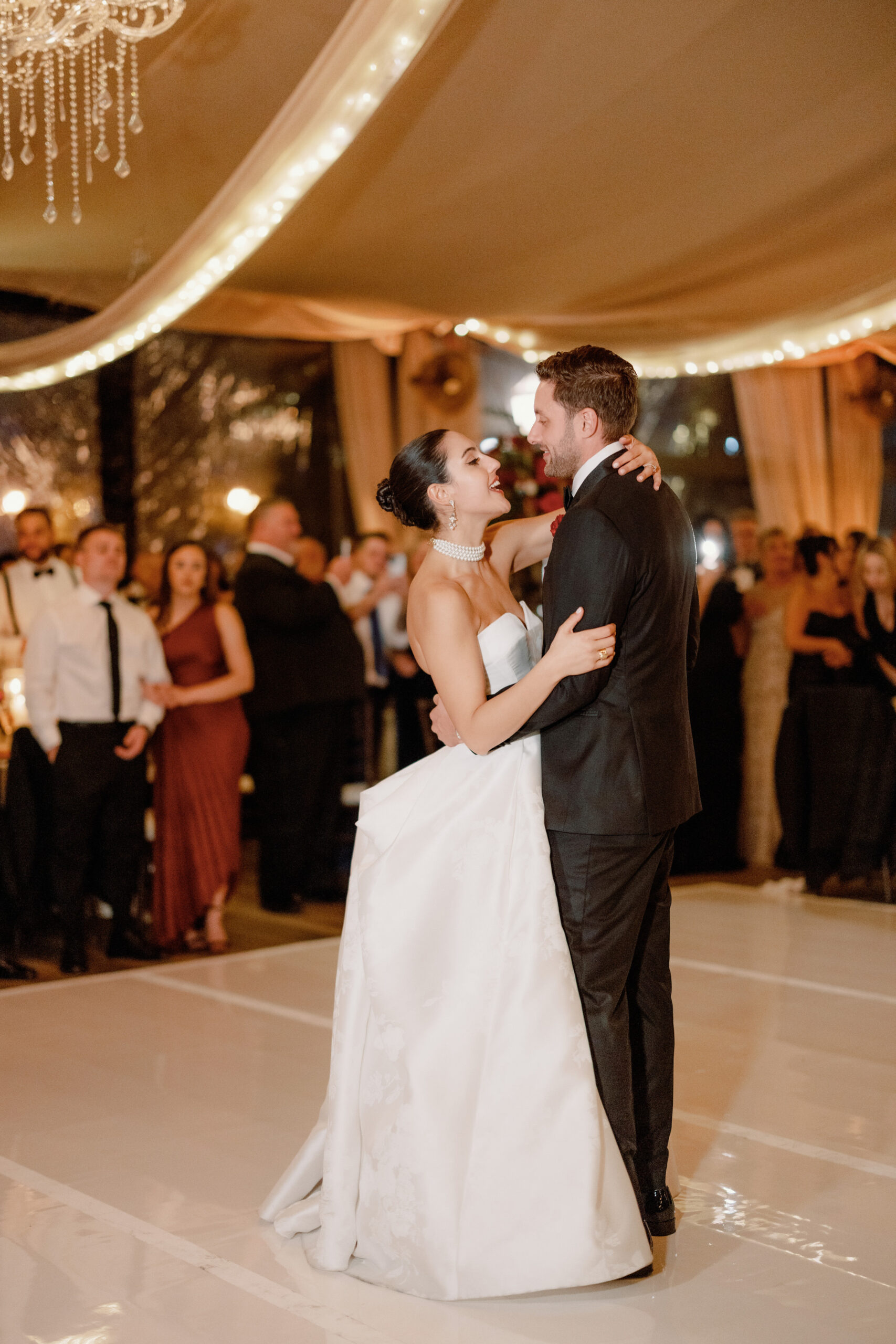 First dance photo of the Newlyweds. wedding traditions Image by Jenny Fu Studio NYC