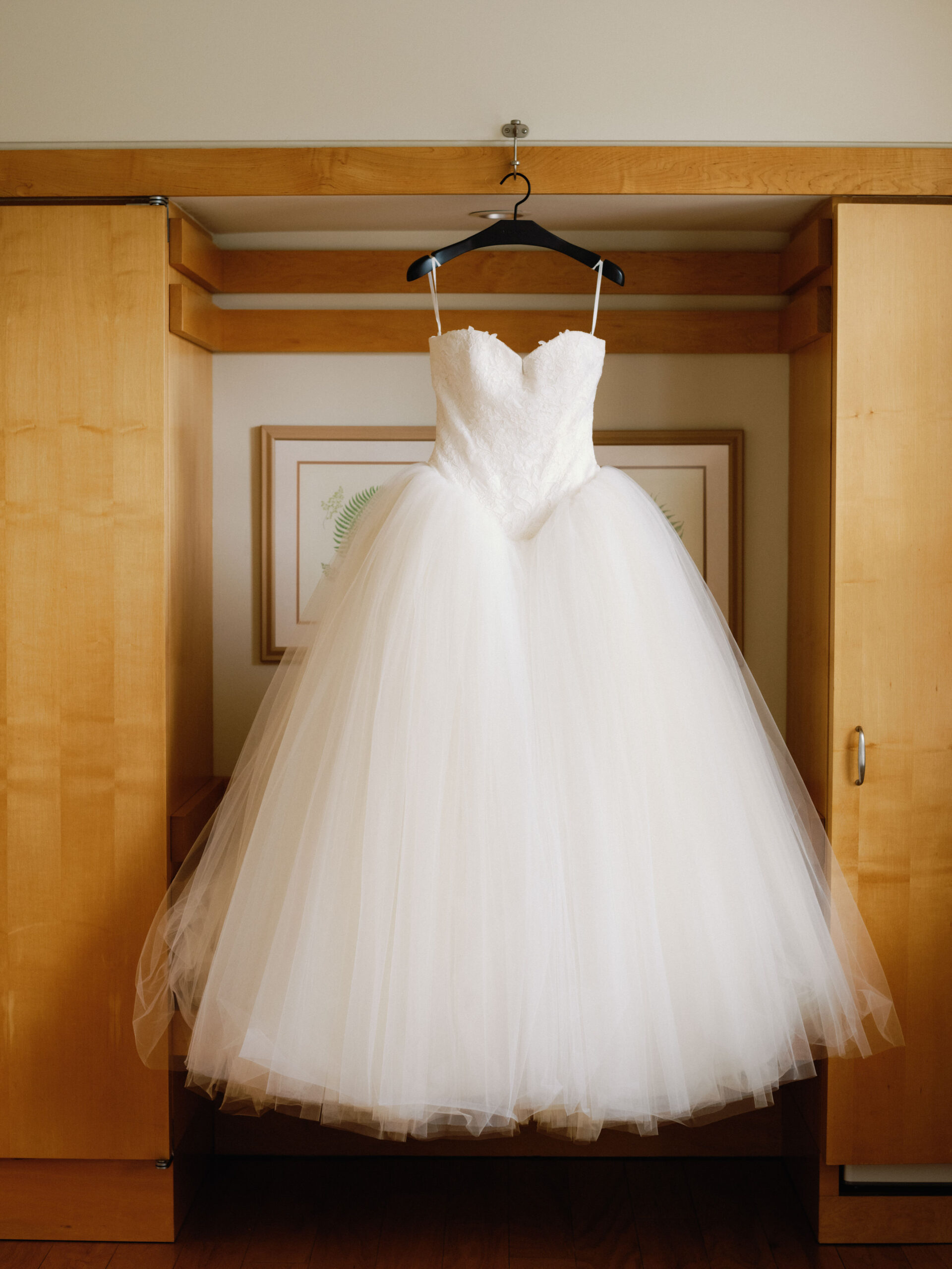 The bride's wedding dress. Wedding Personal style image by Jenny Fu Studio