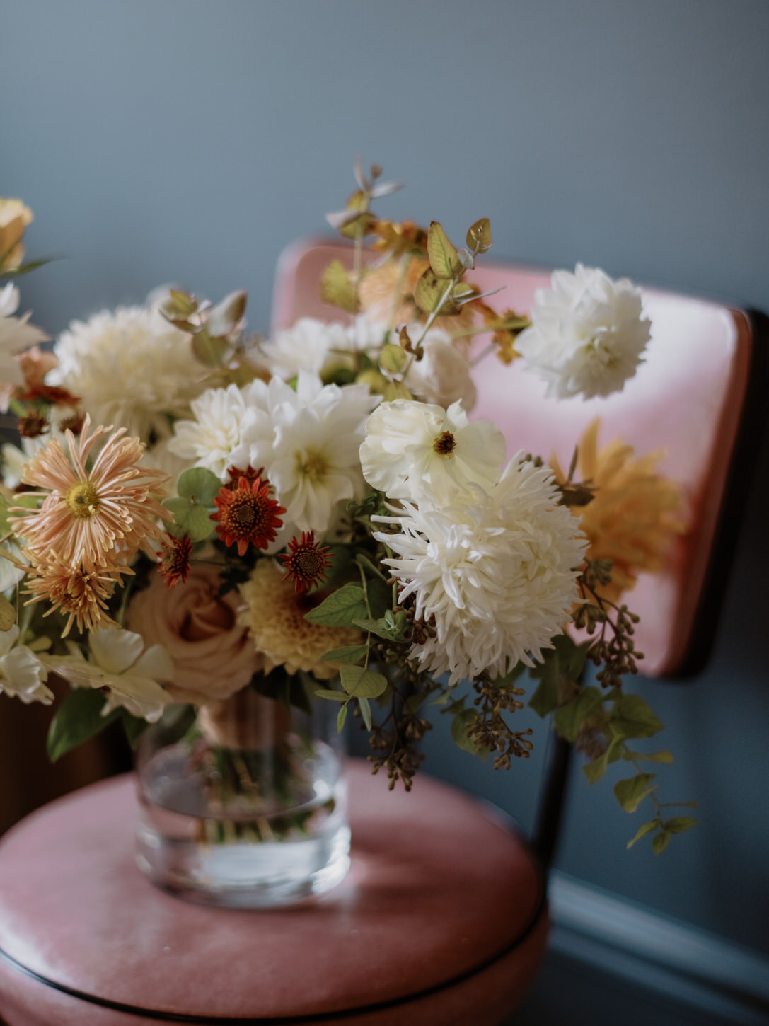 Still image of beautiful flowers in fall at Troutbeck, NY, captured by Jenny Fu Studio